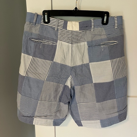 Peter Millar shorts, size 35. Patchwork design, 100% cotton. - Picture 3 of 6
